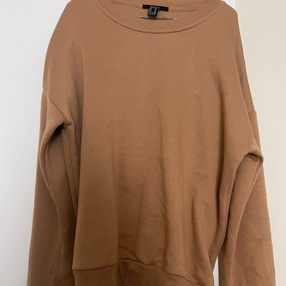 Tan Crew Neck